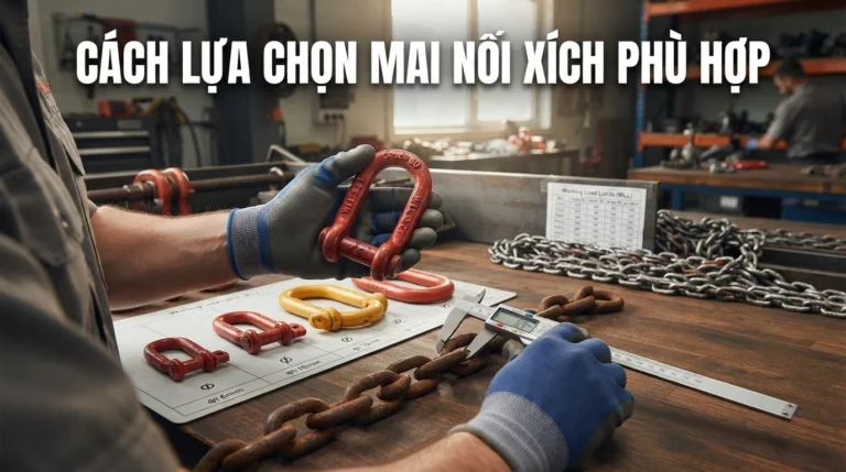 Cách lựa chọn mai nối xích phù hợp